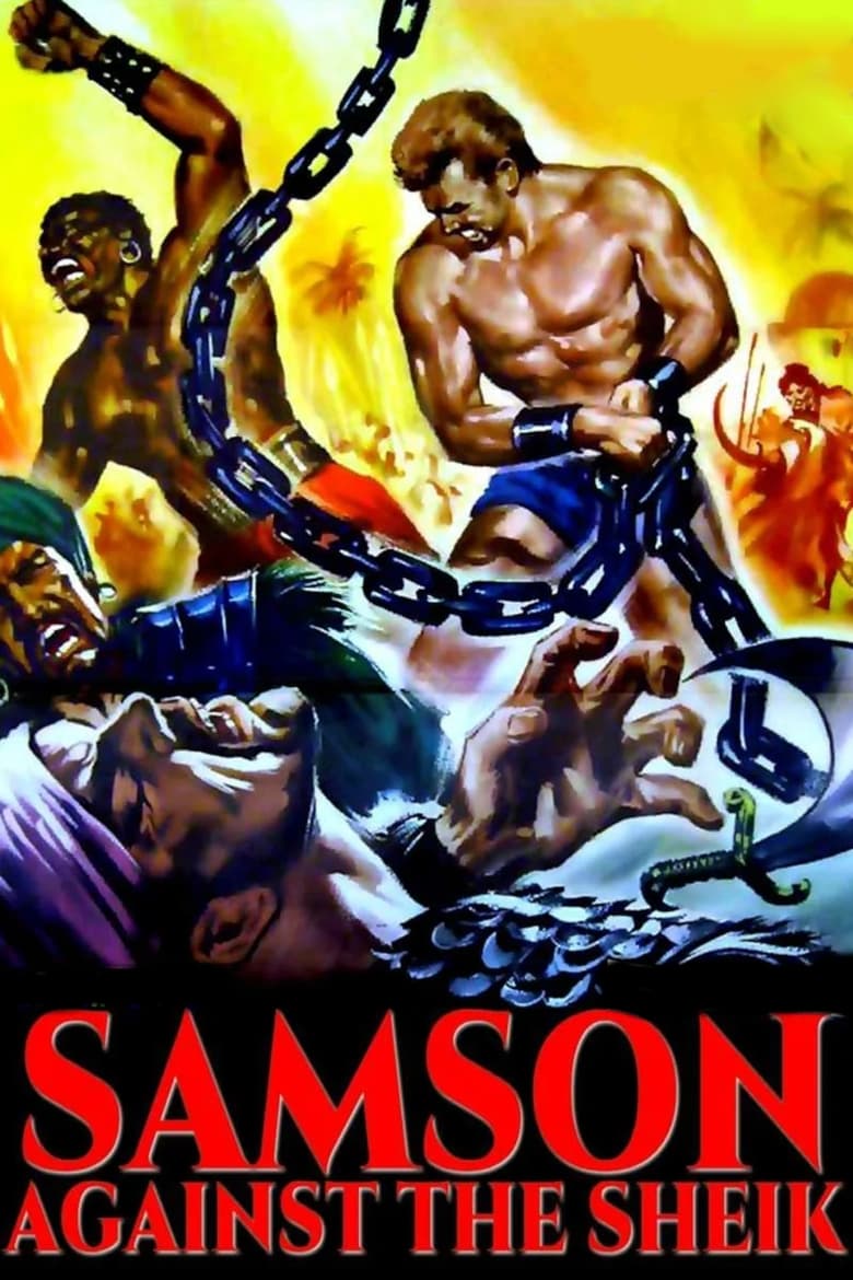 Poster of Samson Against the Sheik