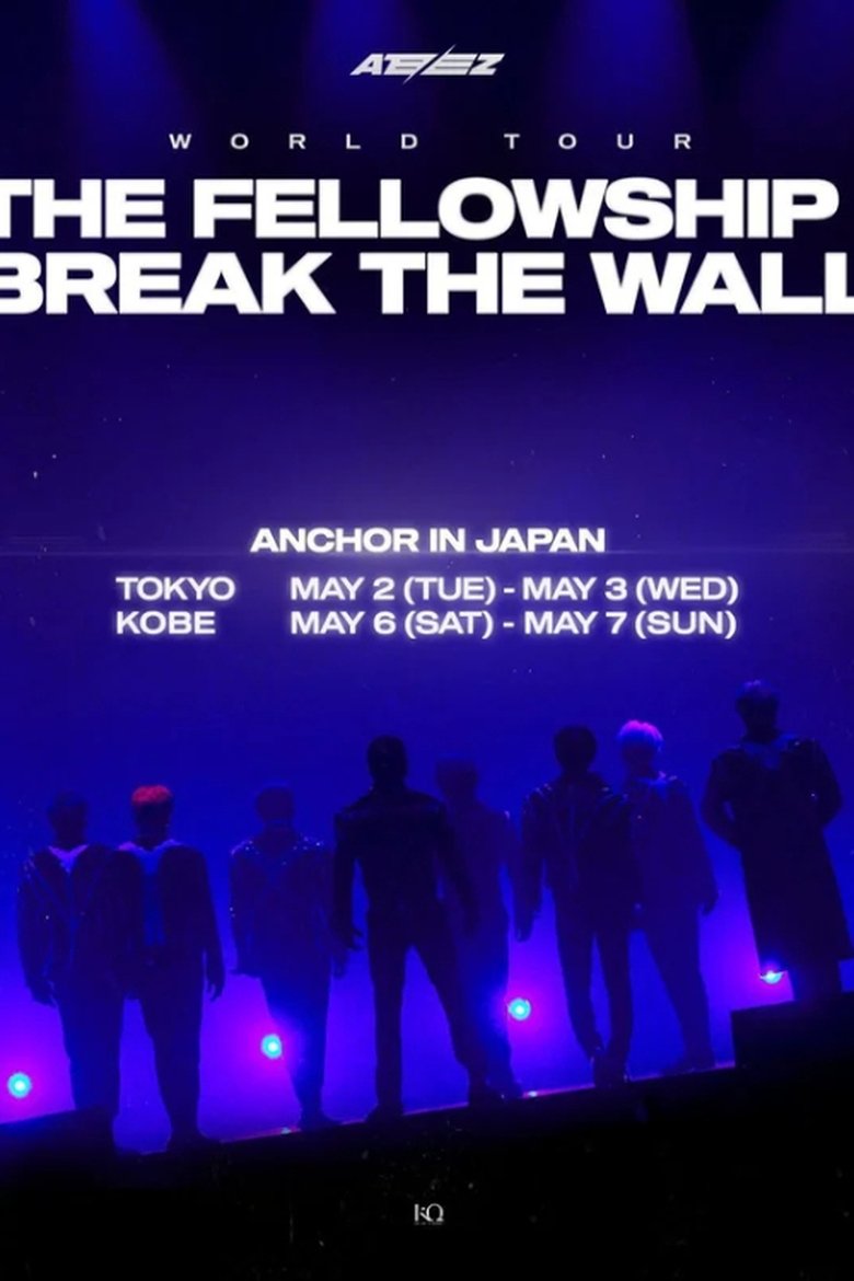 Poster of ATEEZ WORLD TOUR [THE FELLOWSHIP : BREAK THE WALL] ANCHOR IN JAPAN