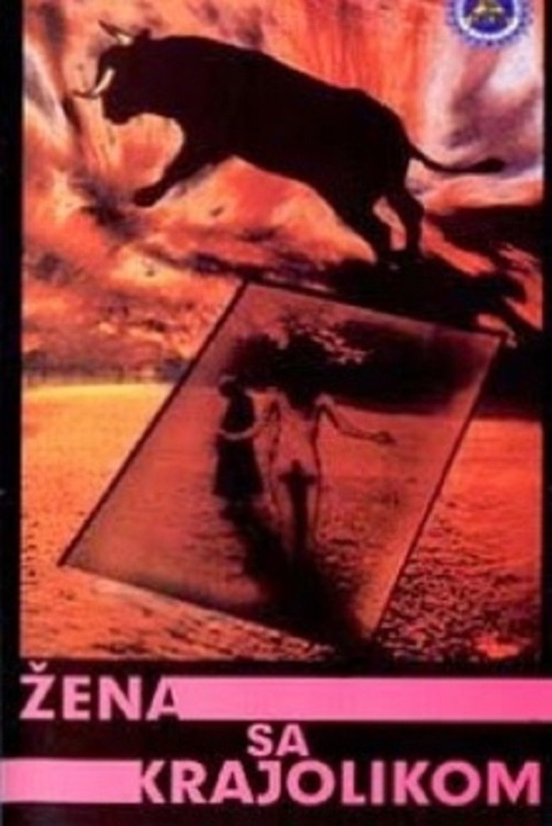 Poster of Woman with a Landscape