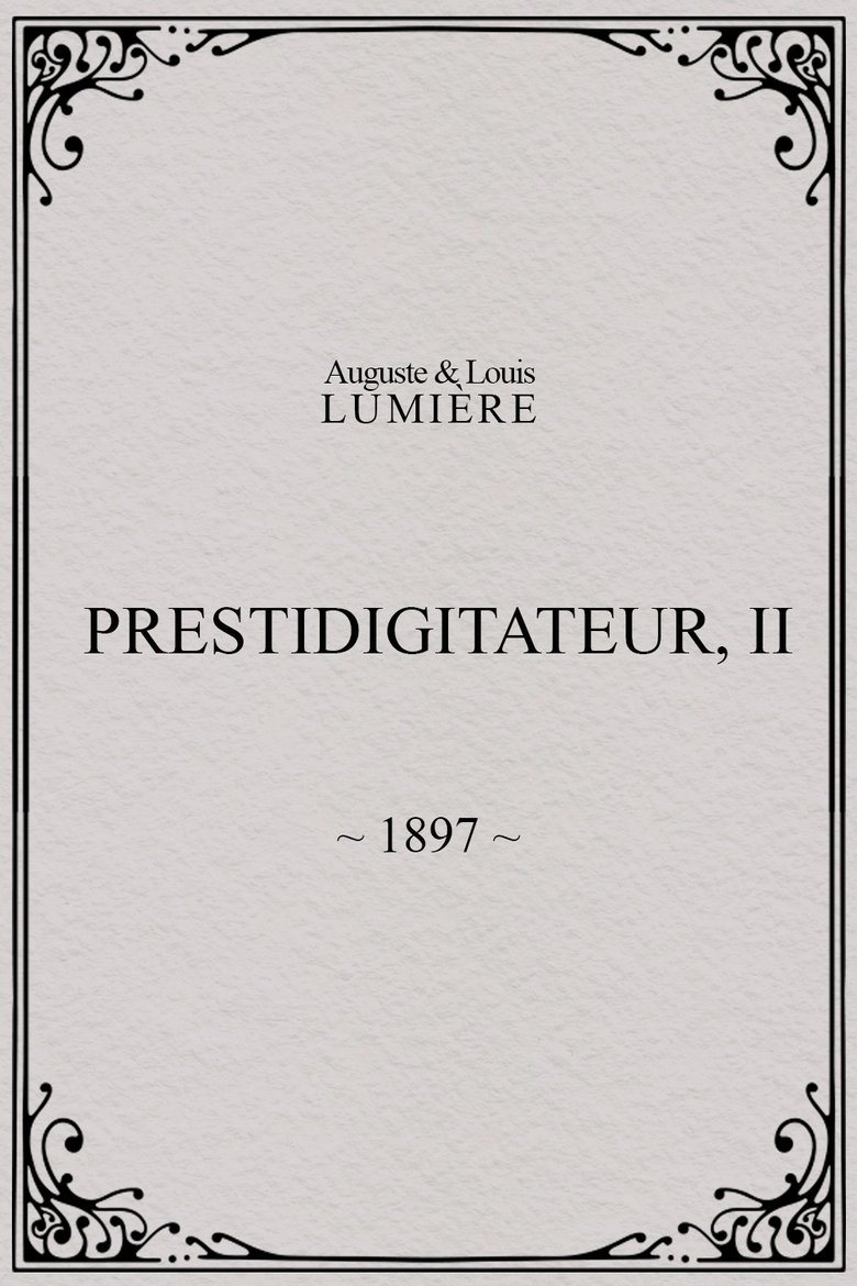 Poster of Prestidigitateur, II