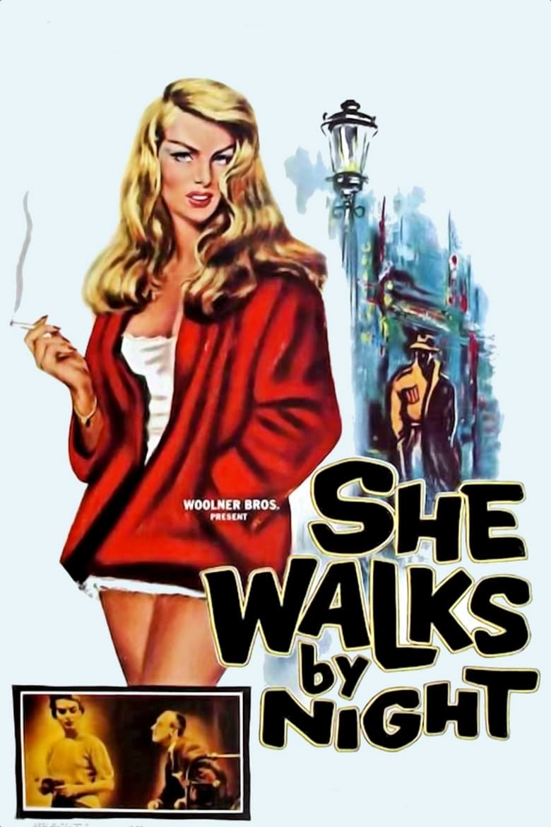 Poster of She Walks by Night