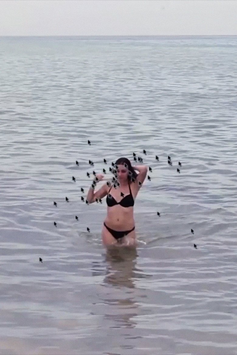 Poster of Hot Beach Babe Aims to Please