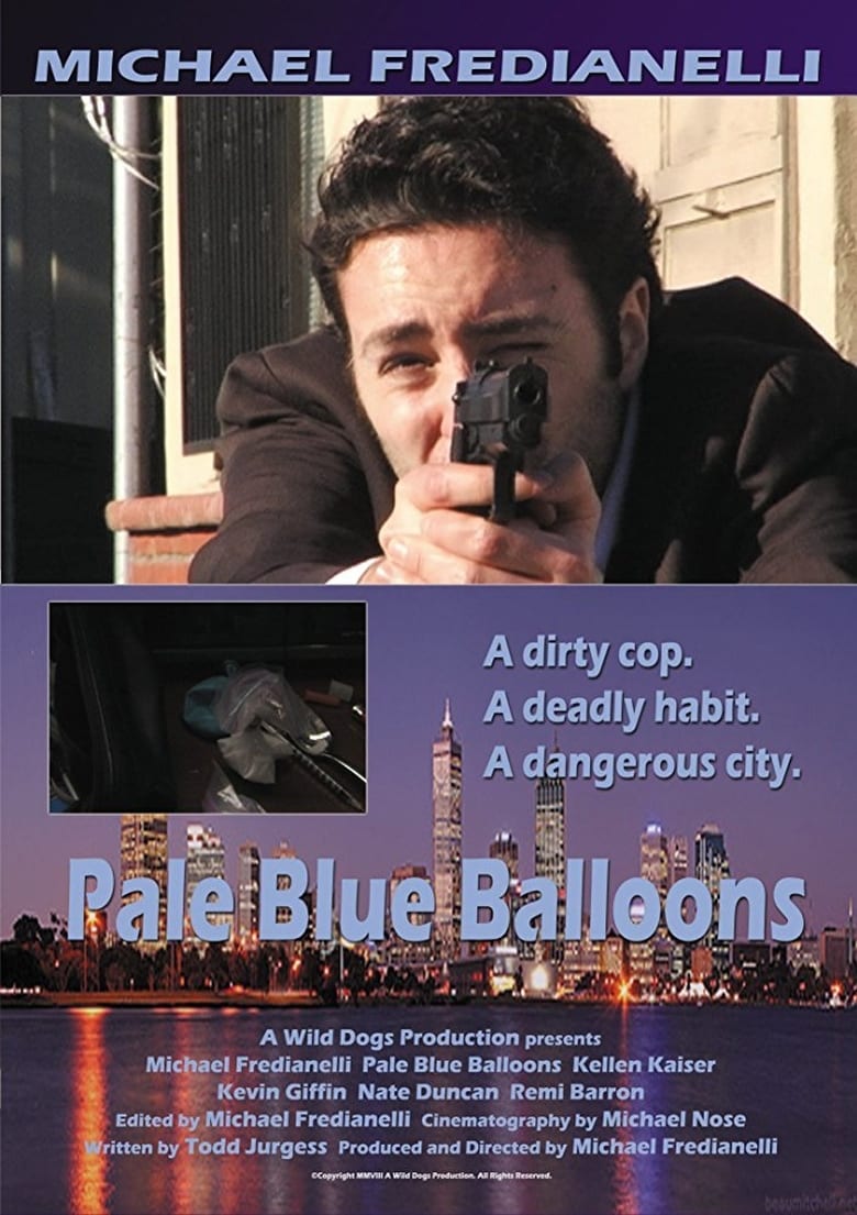 Poster of Pale Blue Balloons