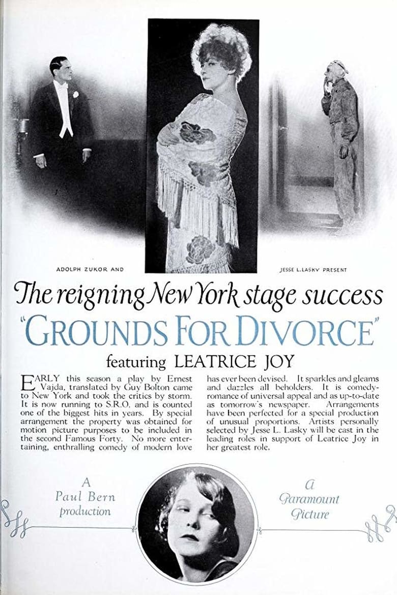 Poster of Grounds for Divorce