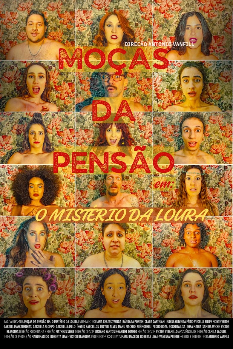 Poster of Girls From The Boarding House in: The Mystery of the Blonde