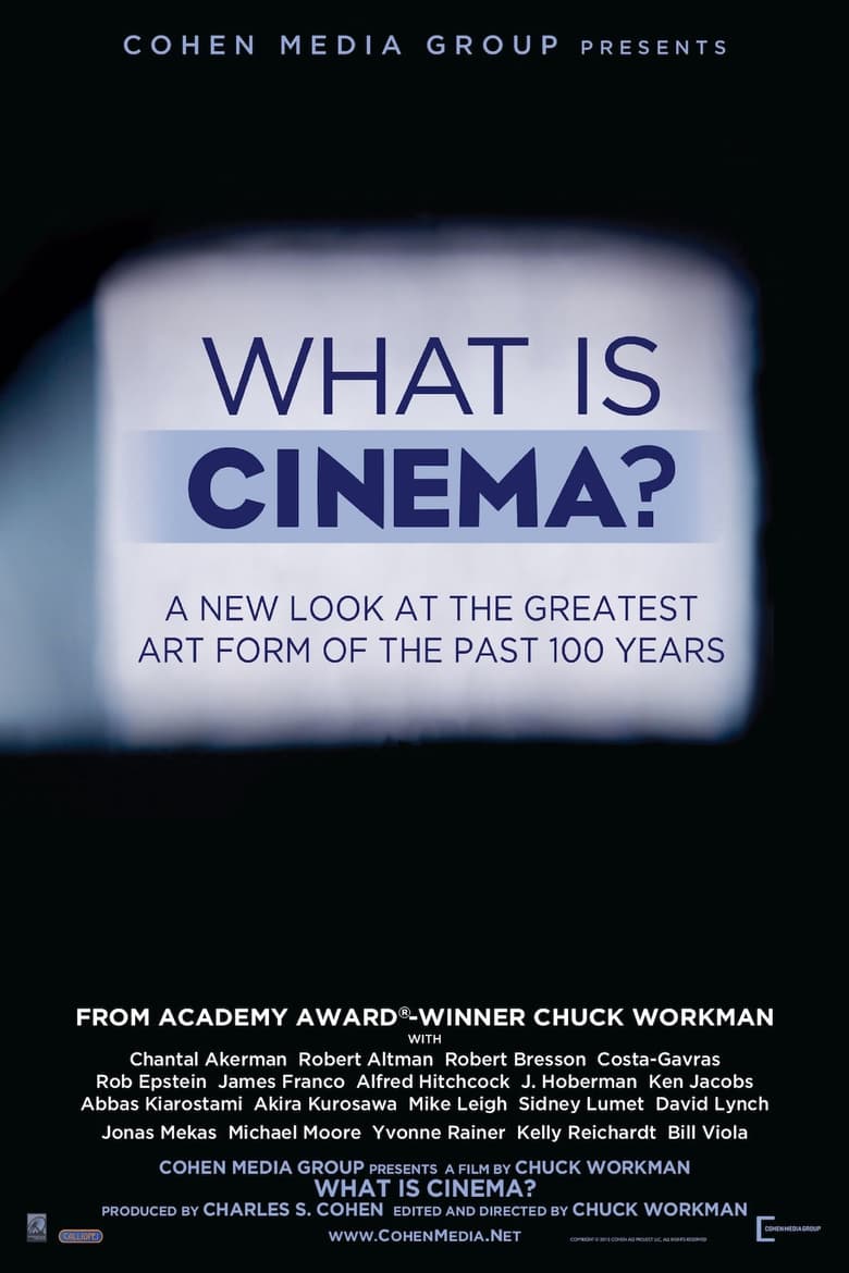 Poster of What Is Cinema?
