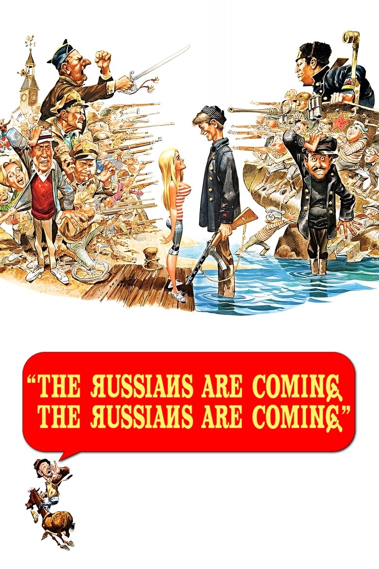 Poster of The Russians Are Coming! The Russians Are Coming!