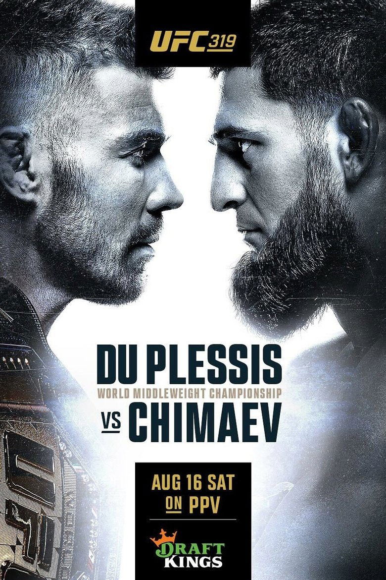 Poster of UFC 319: du Plessis vs. Chimaev