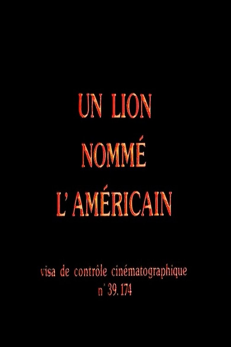 Poster of Un lion nommé l'Américain
