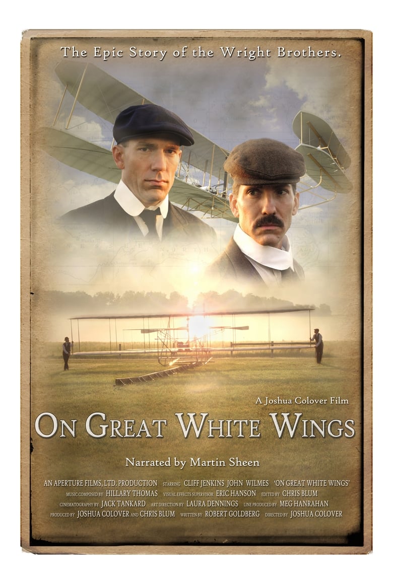 Poster of On Great White Wings: The Wright Brothers and the Race for Flight