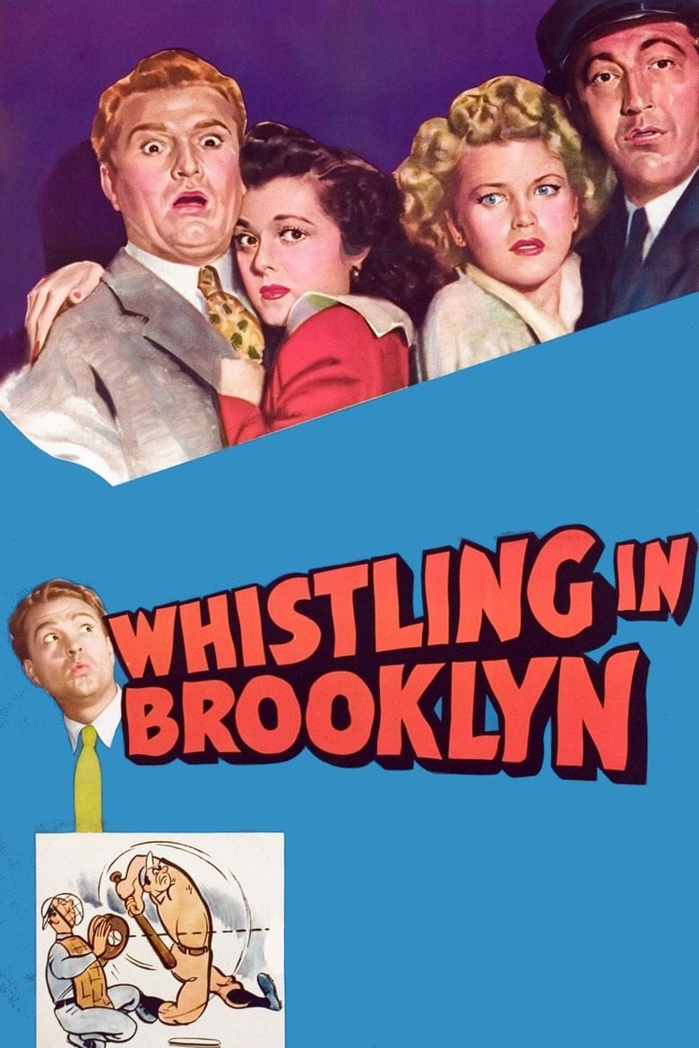 Poster of Whistling in Brooklyn