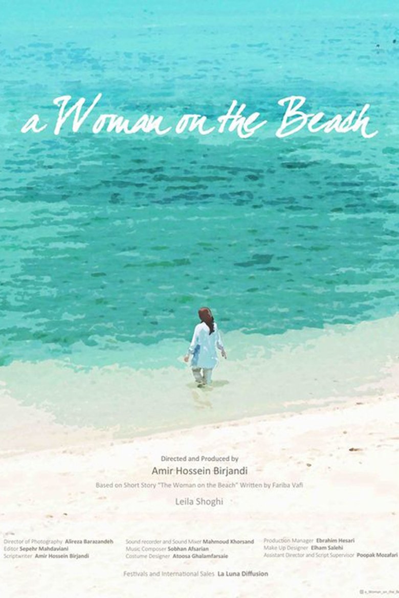 Poster of A Woman on the Beach