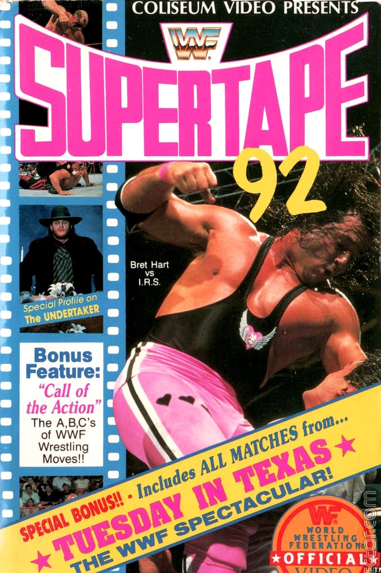 Poster of WWE SuperTape '92