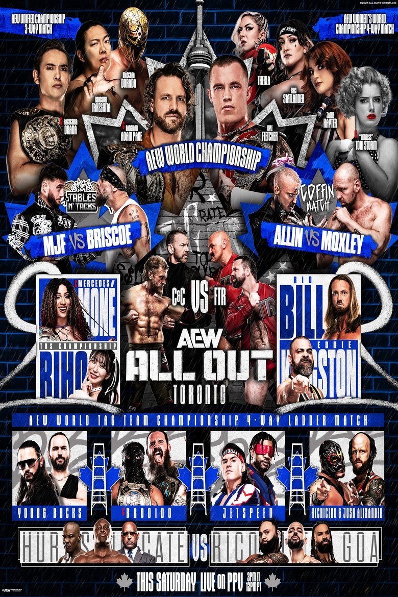 Poster of AEW All Out