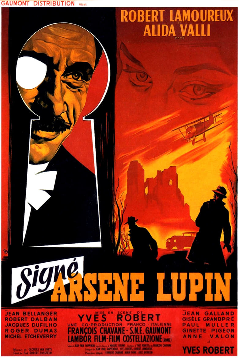 Poster of Signed, Arsène Lupin