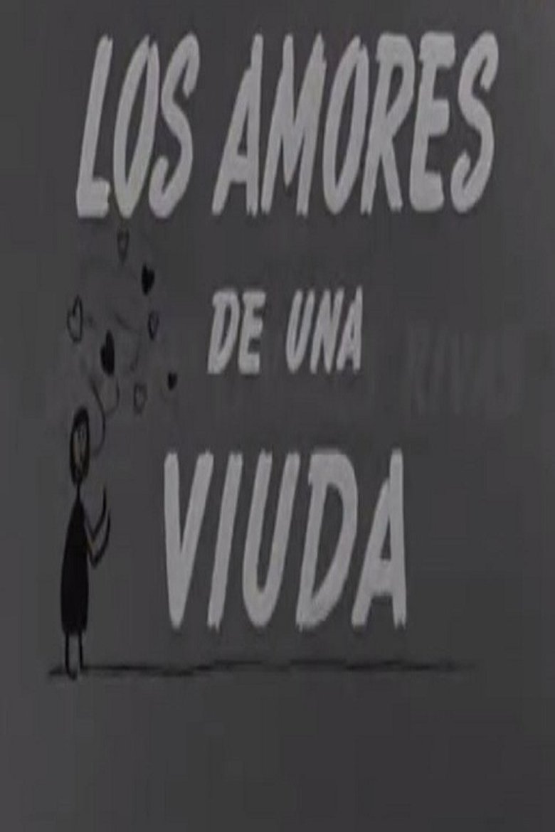 Poster of Los amores de una viuda