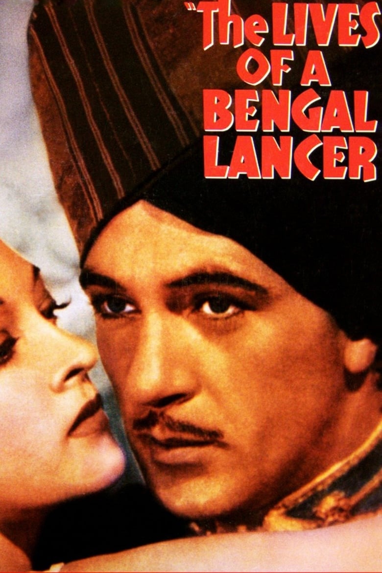 Poster of The Lives of a Bengal Lancer
