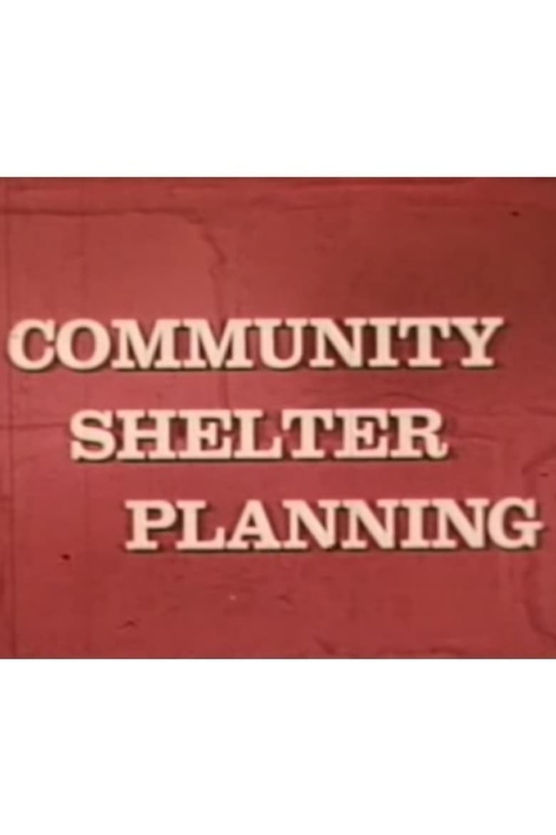 Poster of Community Shelter Planning