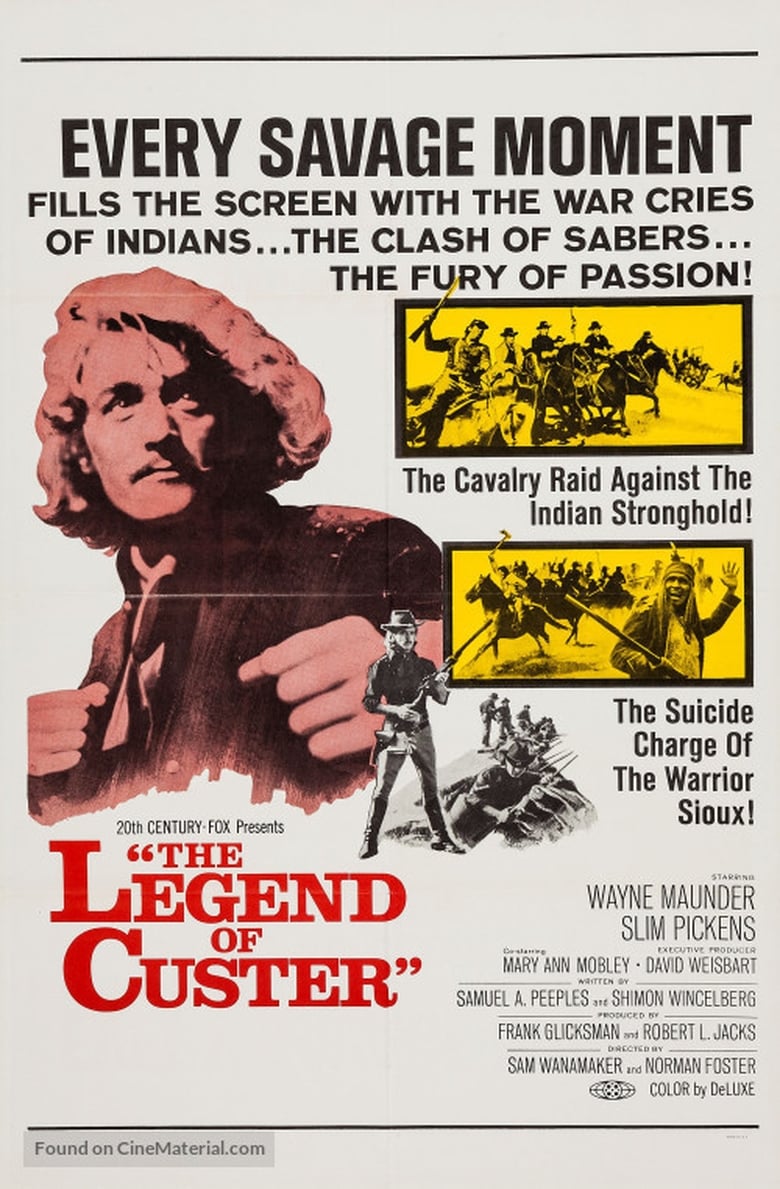 Poster of The Legend of Custer