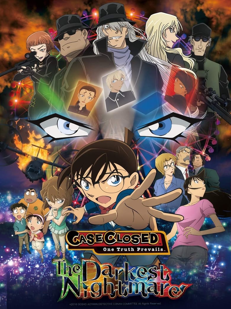 Poster of Detective Conan: The Darkest Nightmare