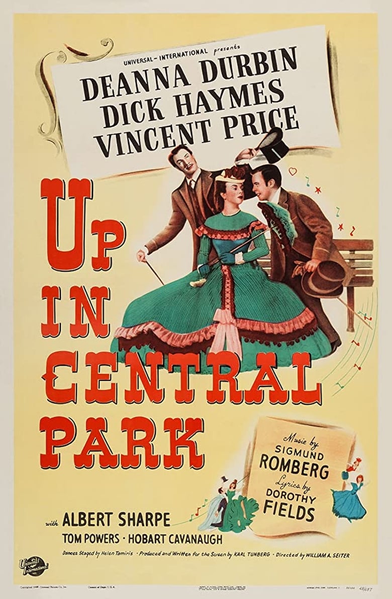 Poster of Up in Central Park