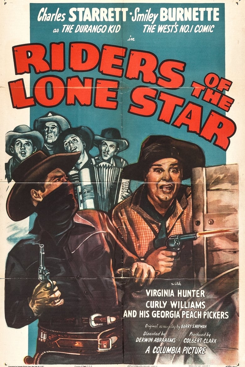 Poster of Riders of the Lone Star