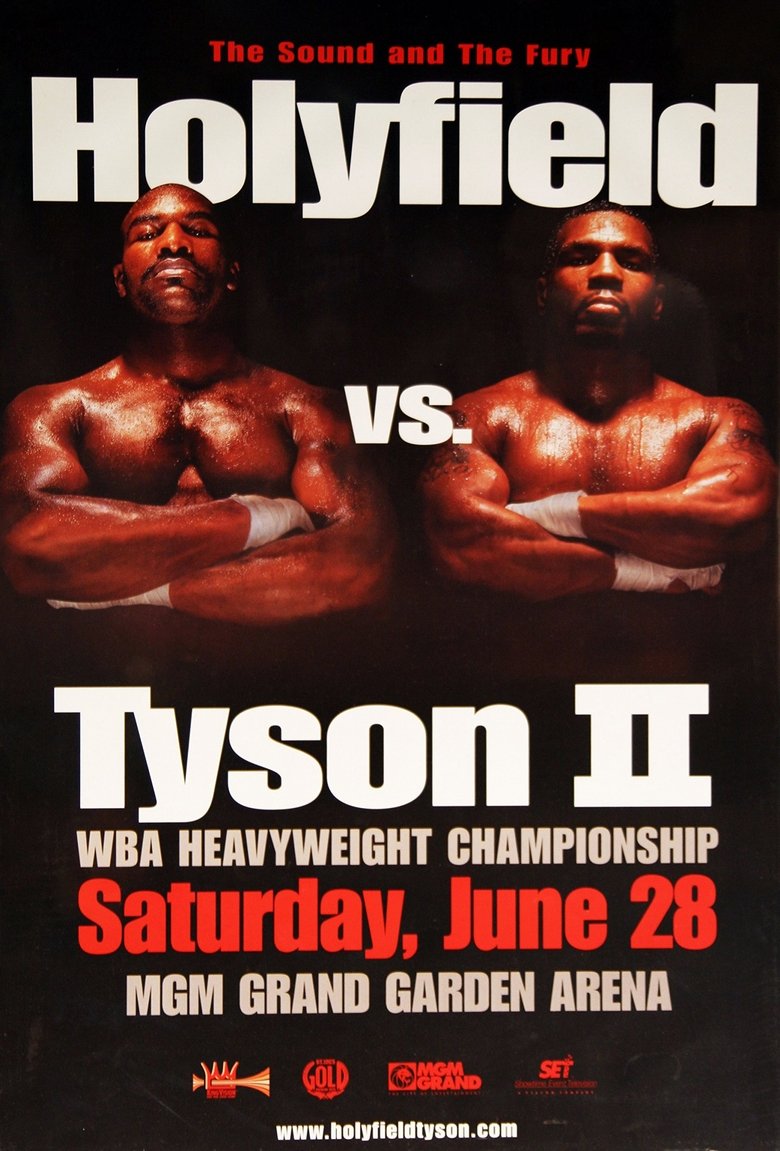 Poster of Mike Tyson vs. Evander Holyfield II