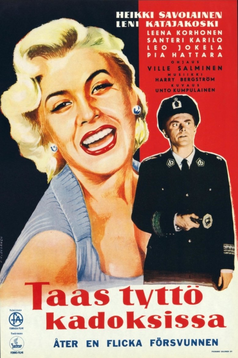 Poster of Taas tyttö kadoksissa!