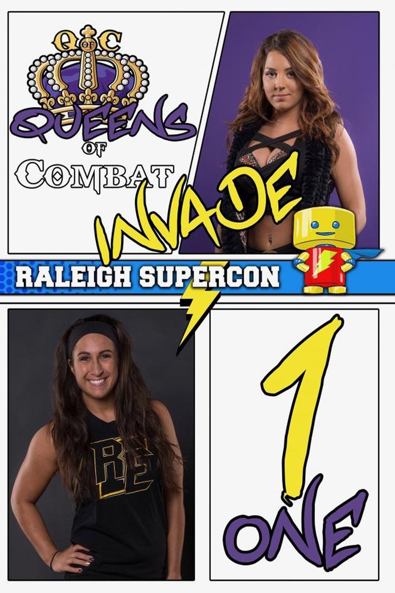 Poster of Queens of Combat Invade Supercon Night 1