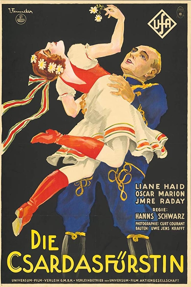 Poster of Die Czardasfürstin