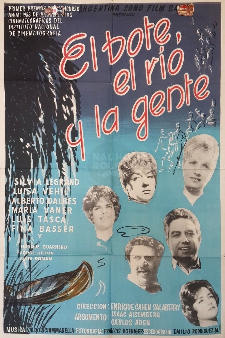 Poster of The boat, the river and the people