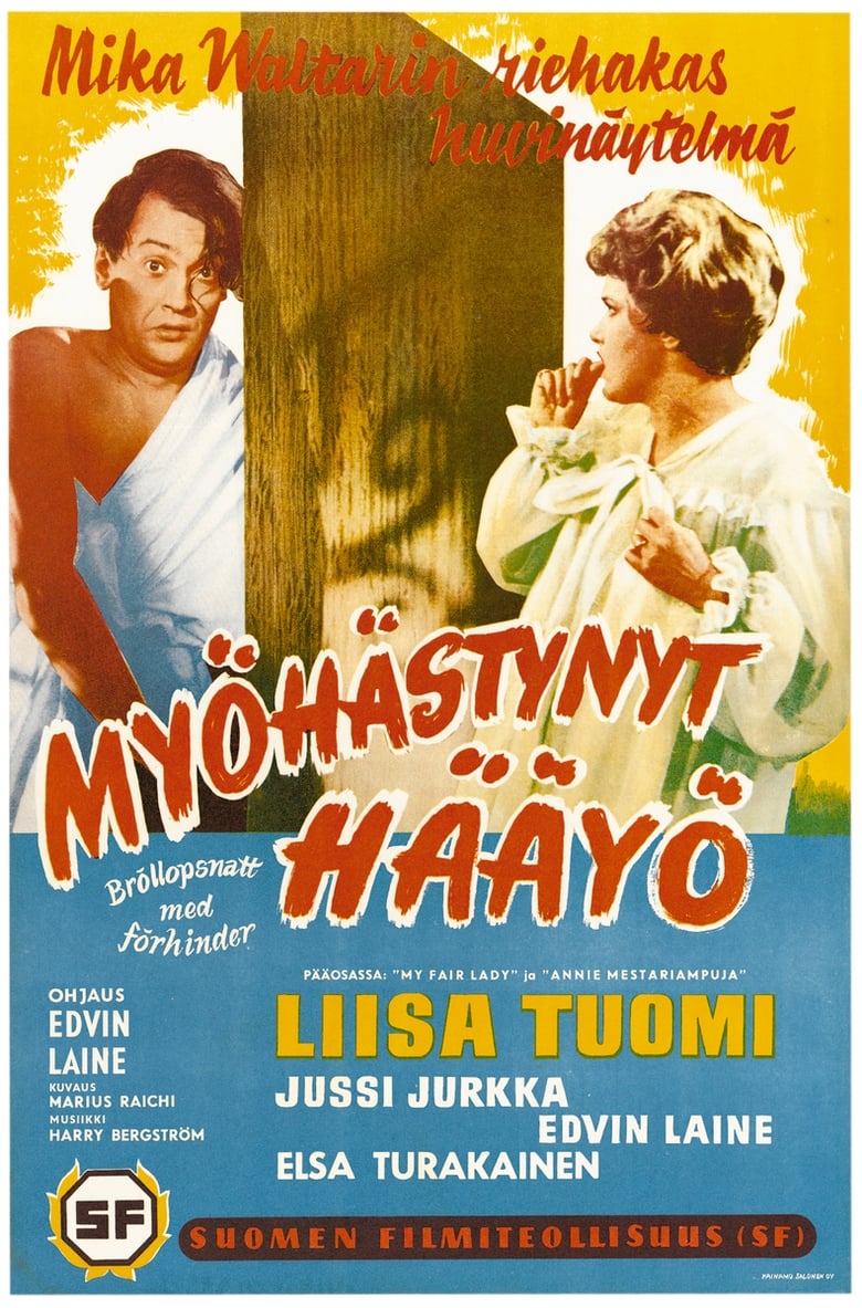 Poster of Myöhästynyt hääyö