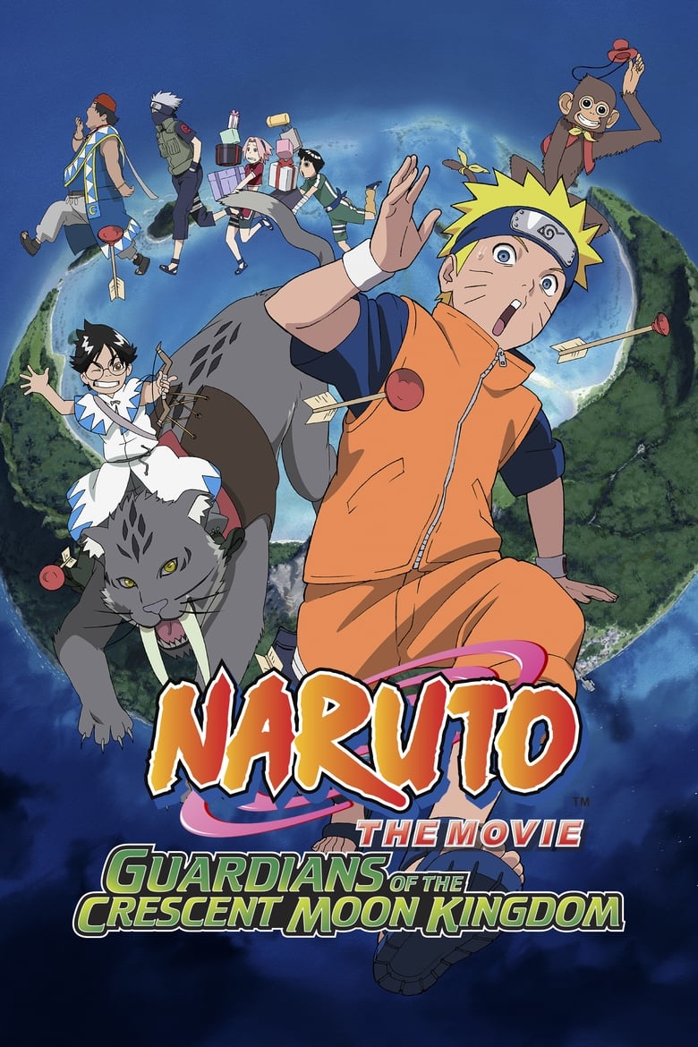 Poster of Naruto the Movie: Guardians of the Crescent Moon Kingdom