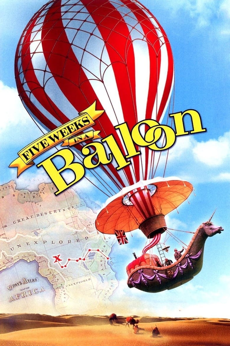 Poster of Five Weeks in a Balloon