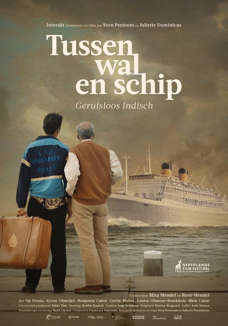 Poster of Tussen wal en schip - Geruisloos Indisch