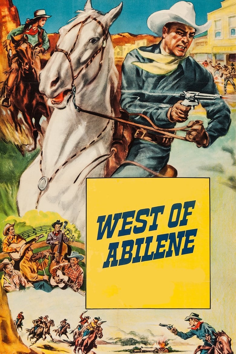Poster of West of Abilene