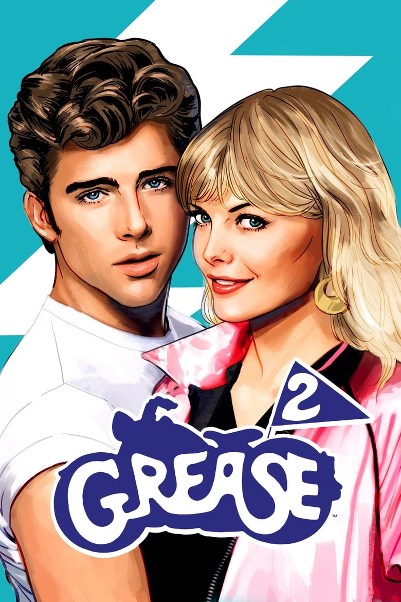 Poster of Grease 2