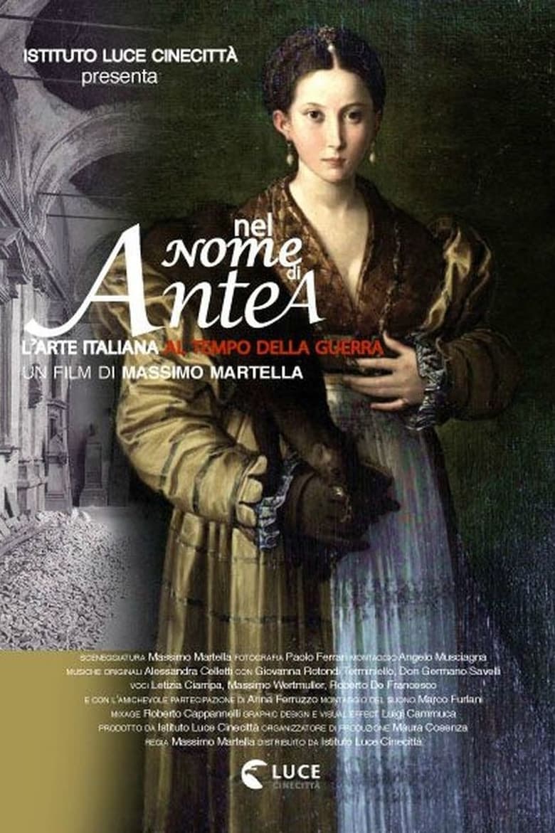 Poster of Nel nome di Antea - L’Arte italiana al tempo della guerra