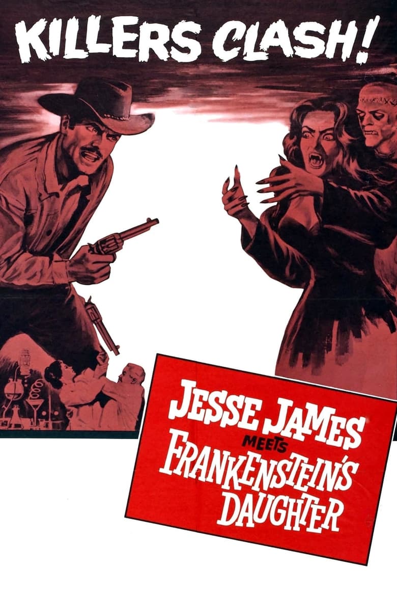 Poster of Jesse James Meets Frankenstein's Daughter