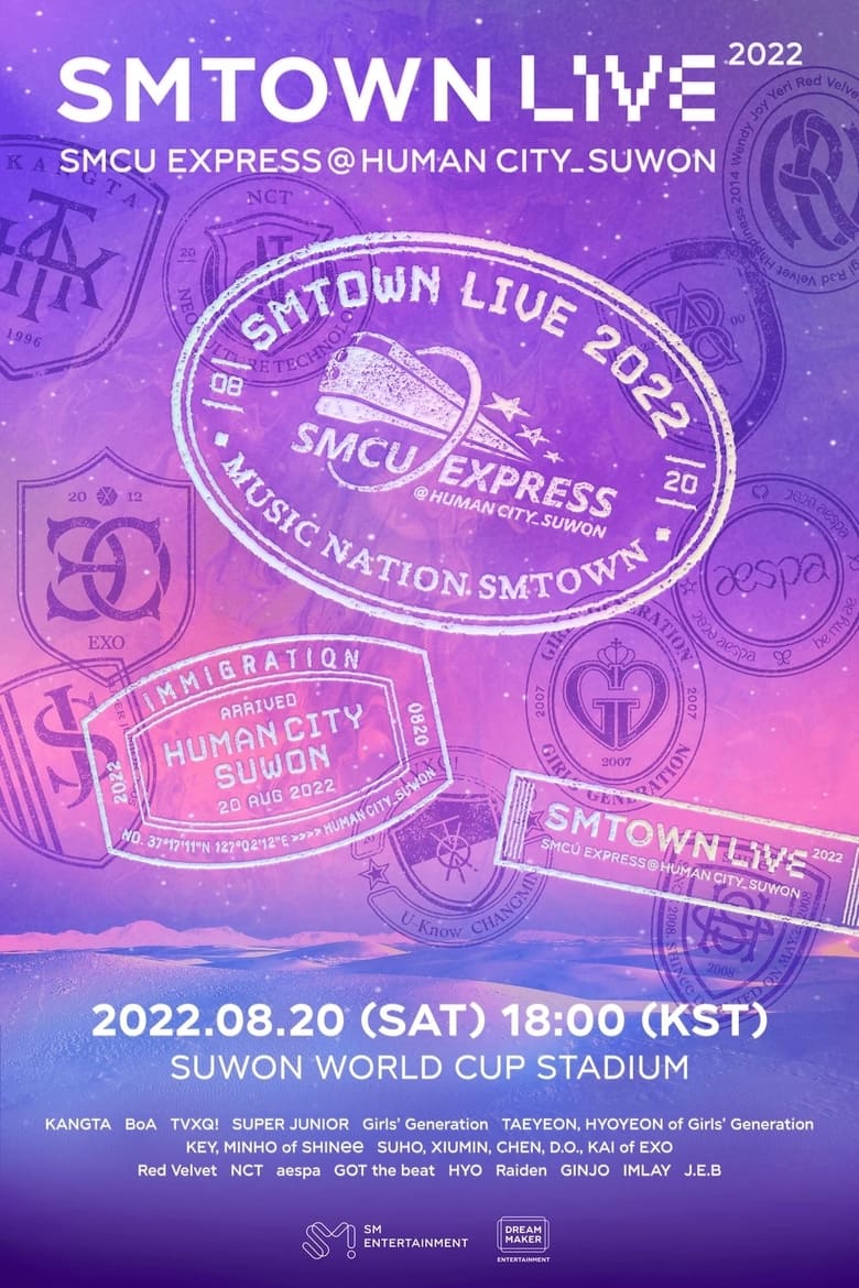 Poster of SMTOWN LIVE | 2022: SMCU EXPRESS @ HUMAN CITY_SUWON