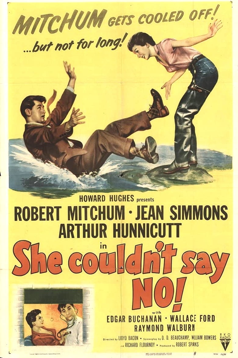 Poster of She Couldn't Say No