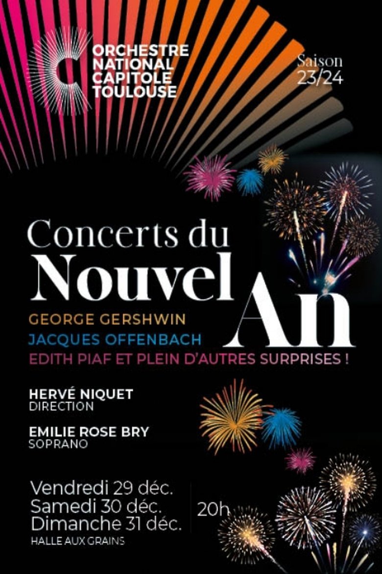 Poster of New Year Concert with the Orchestre National de France Conducted by Stéphane Denève