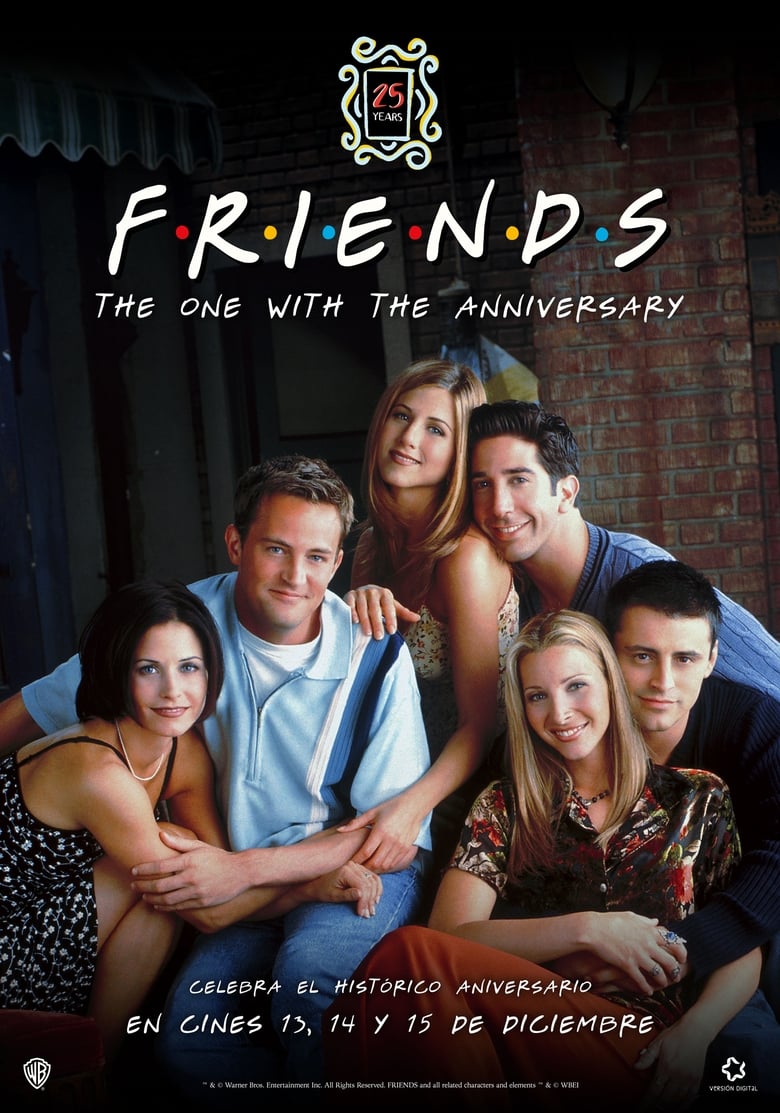 Poster of Friends 25th: The One with the Anniversary