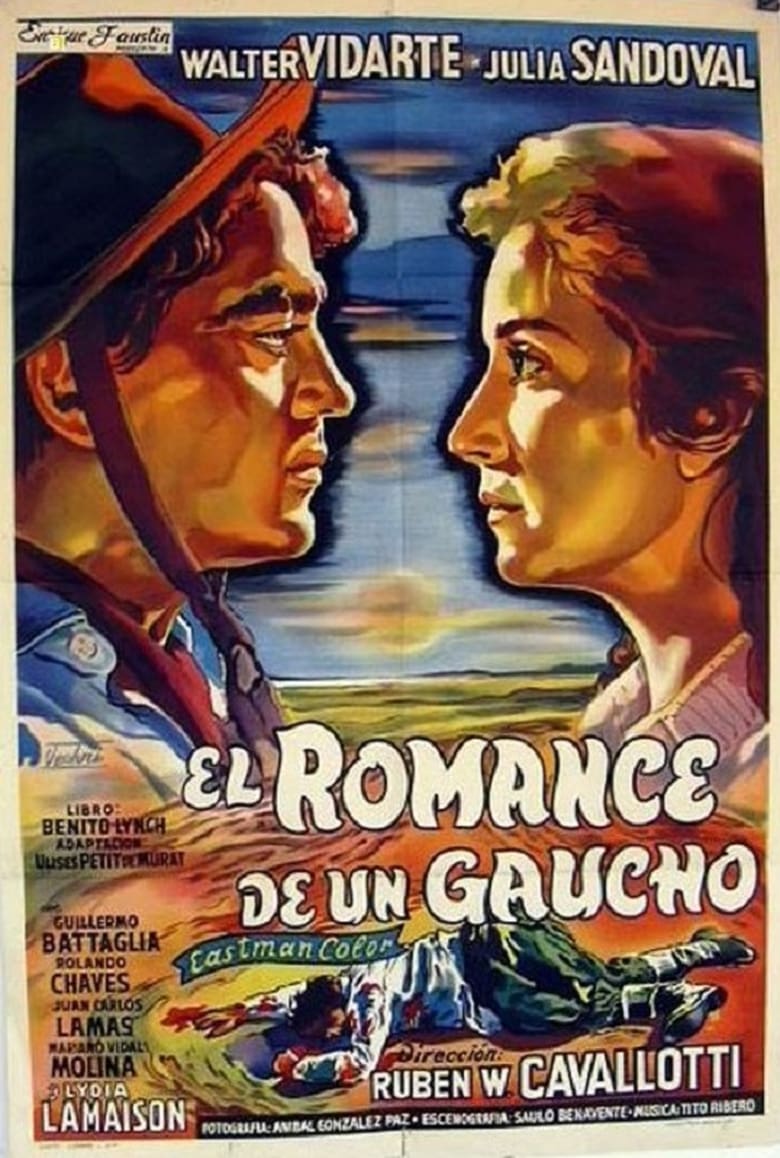 Poster of El romance de un gaucho
