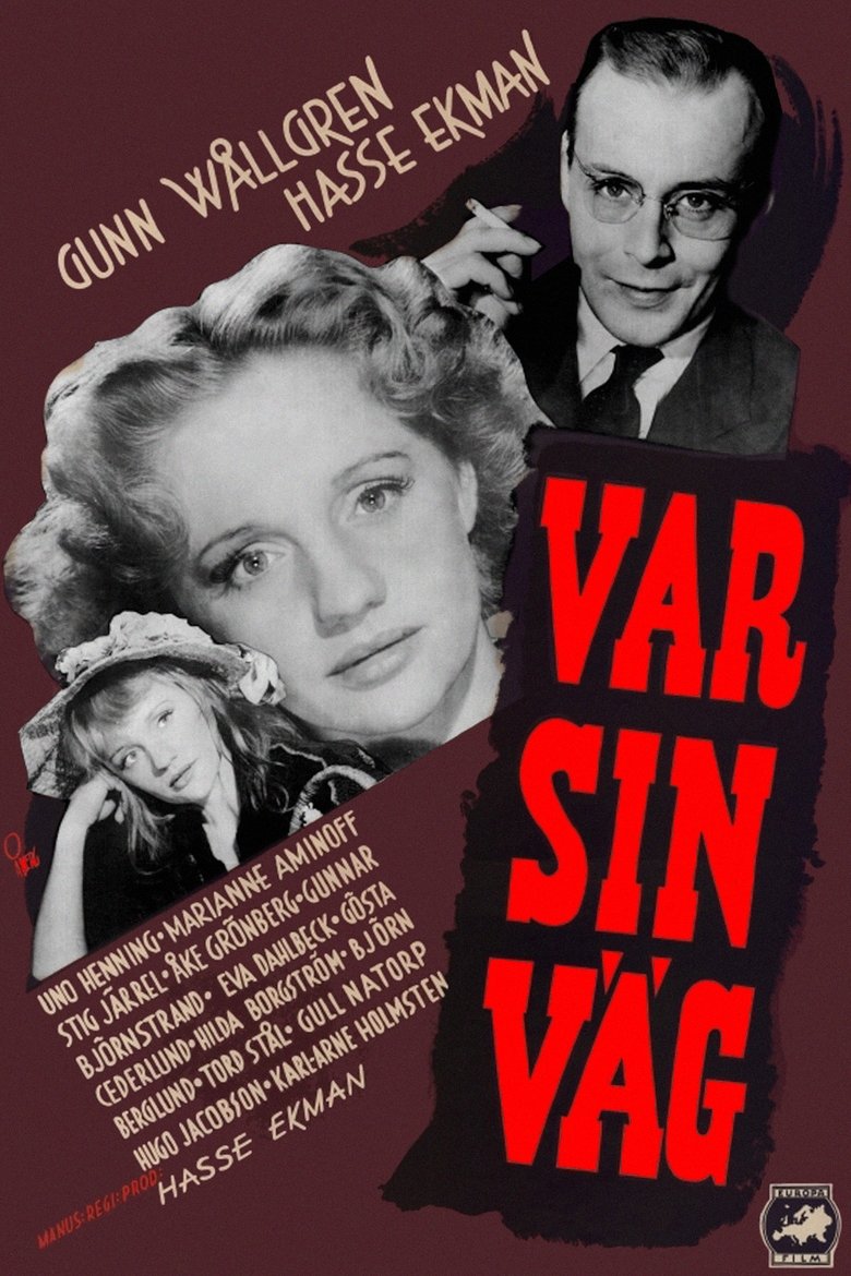 Poster of Var sin väg