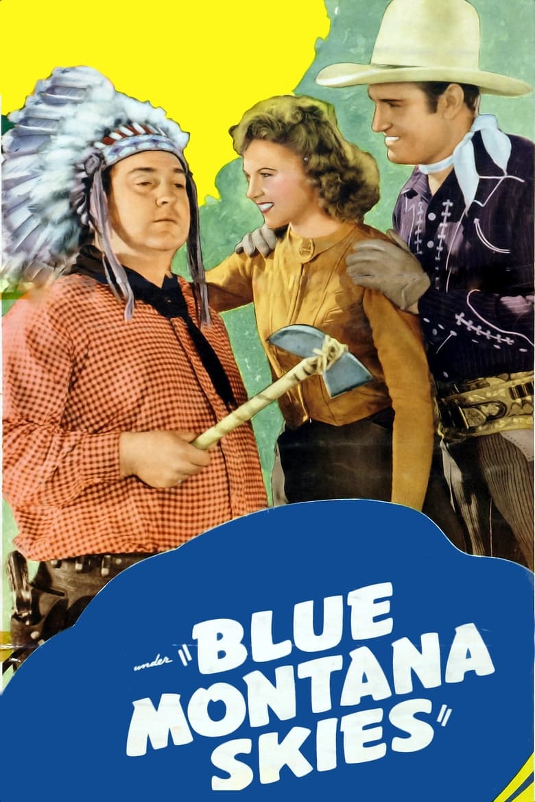 Poster of Blue Montana Skies