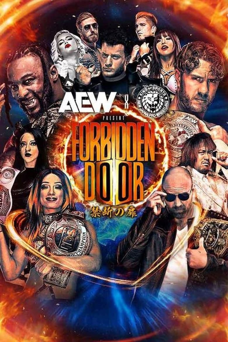 Poster of AEW x NJPW Present Forbidden Door