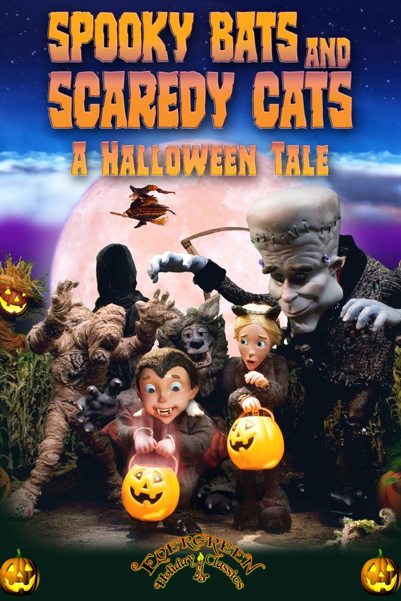 Poster of Spooky Bats and Scaredy Cats