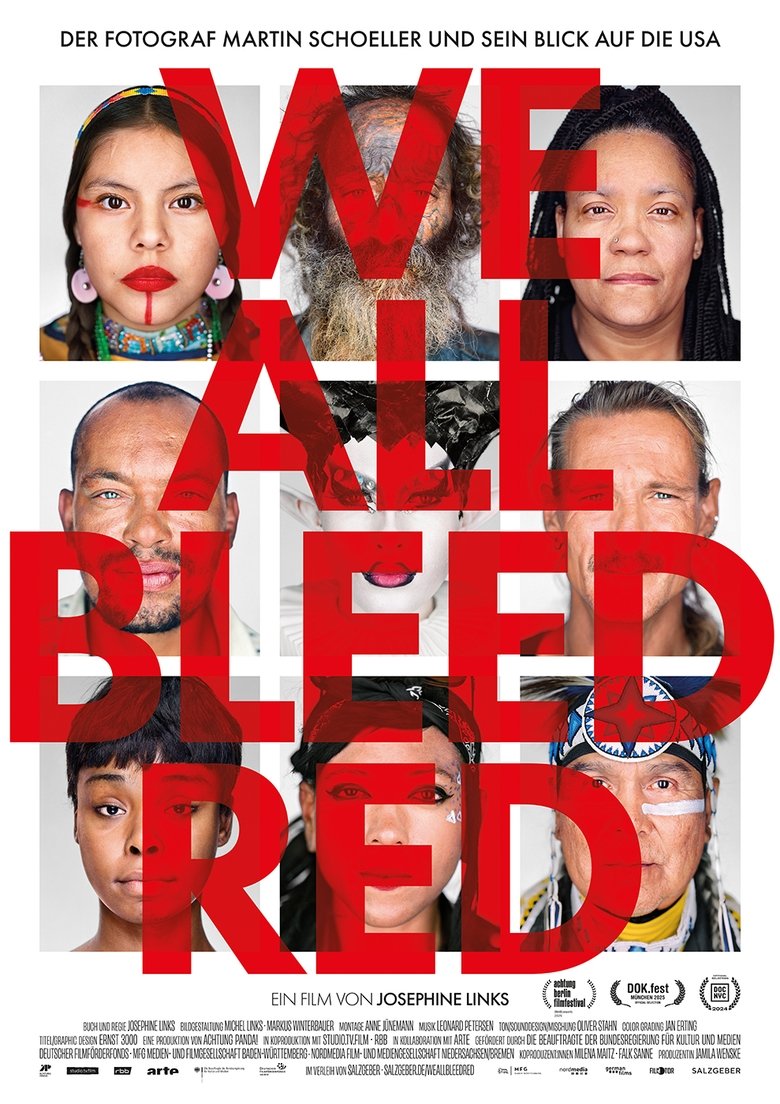 Poster of We All Bleed Red