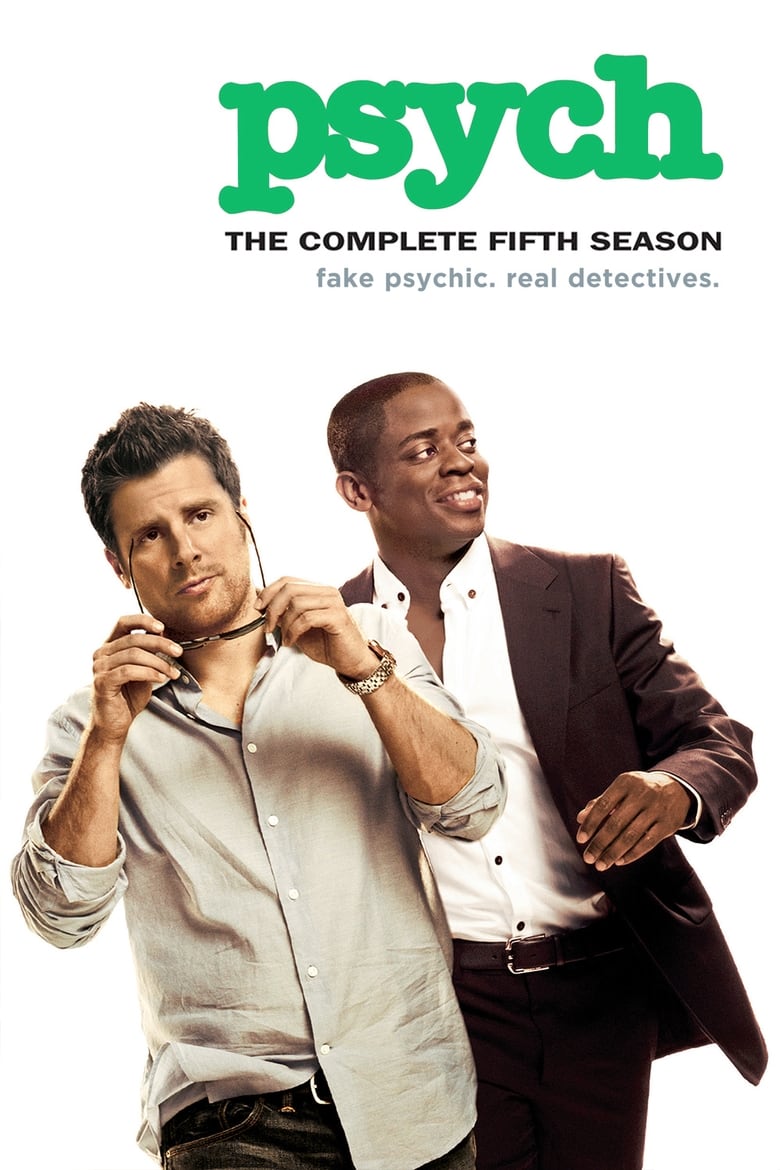 Poster of Cast and Crew in Psych - Season 5 - Episode 6 - Viagra Falls